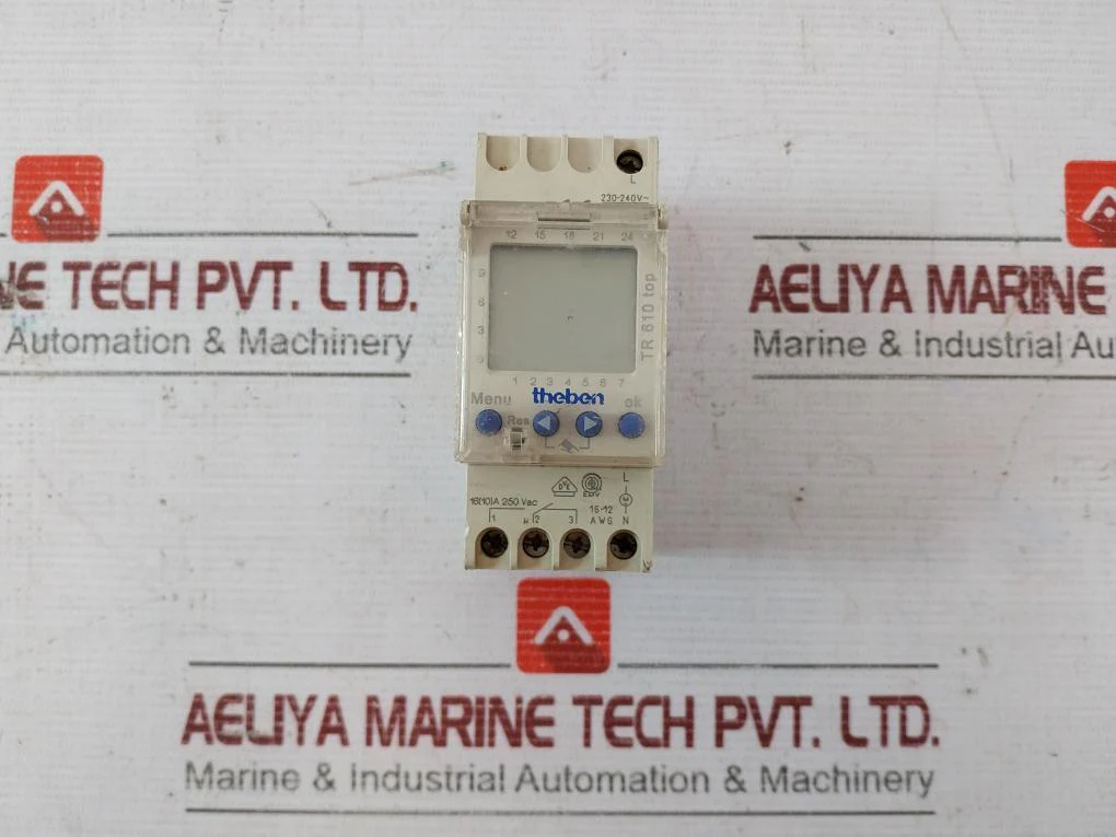 Theben Tr 610 Top Digital Time Switch 6100003 16(10)A 250Vac 230-240V~ 50-60H - Image 3