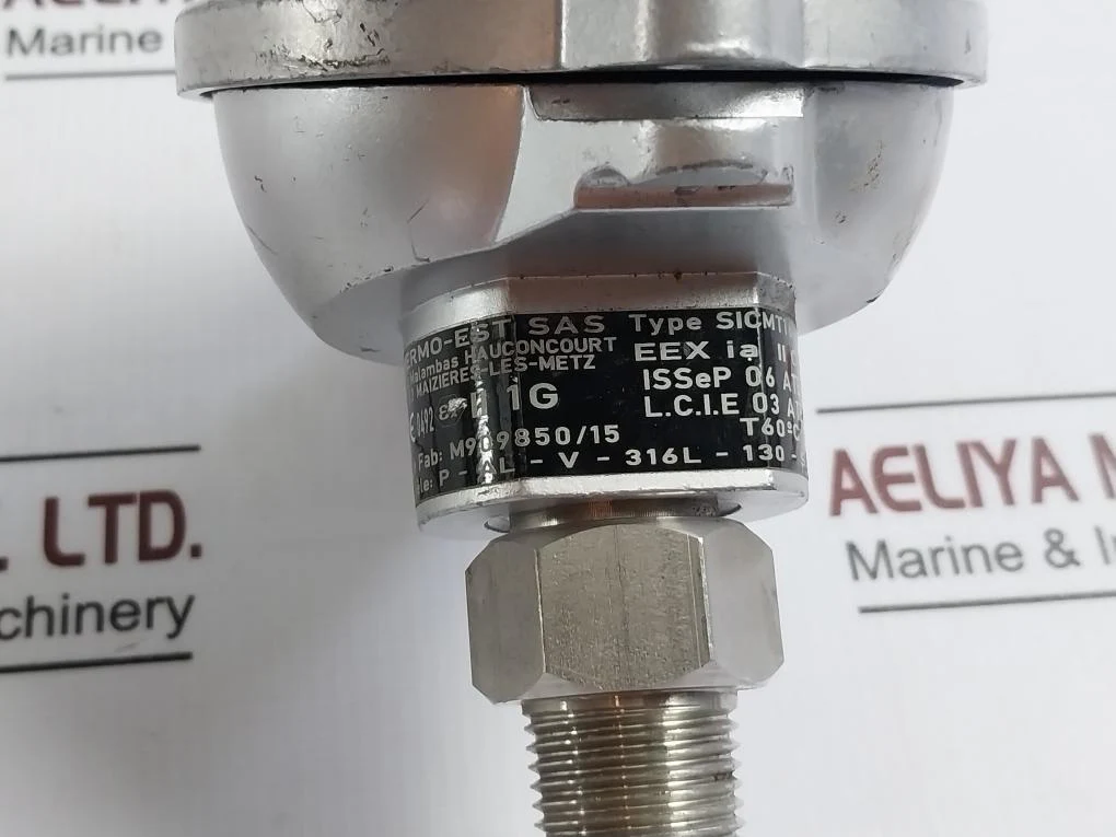 Thermo-est P-al-v-316L-130-s-3 Temperature Sensor 160C Sicmt16 - Image 7