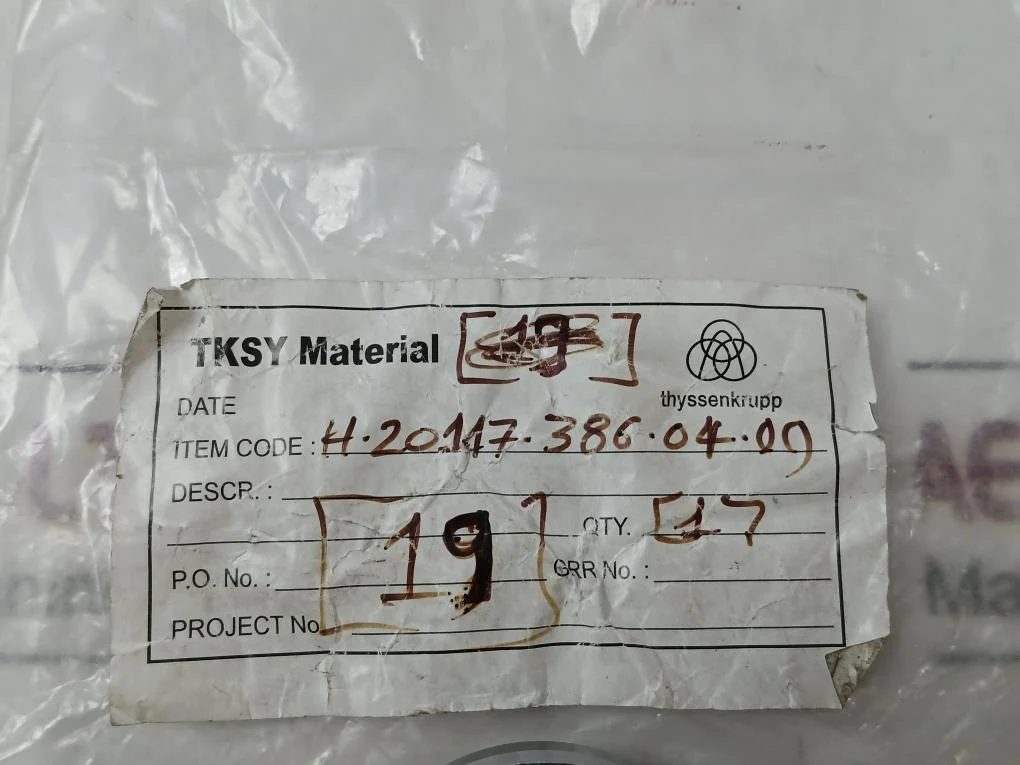 Thyssenkrupp H.20117.386.04.00 Precision Machine Part - Image 10