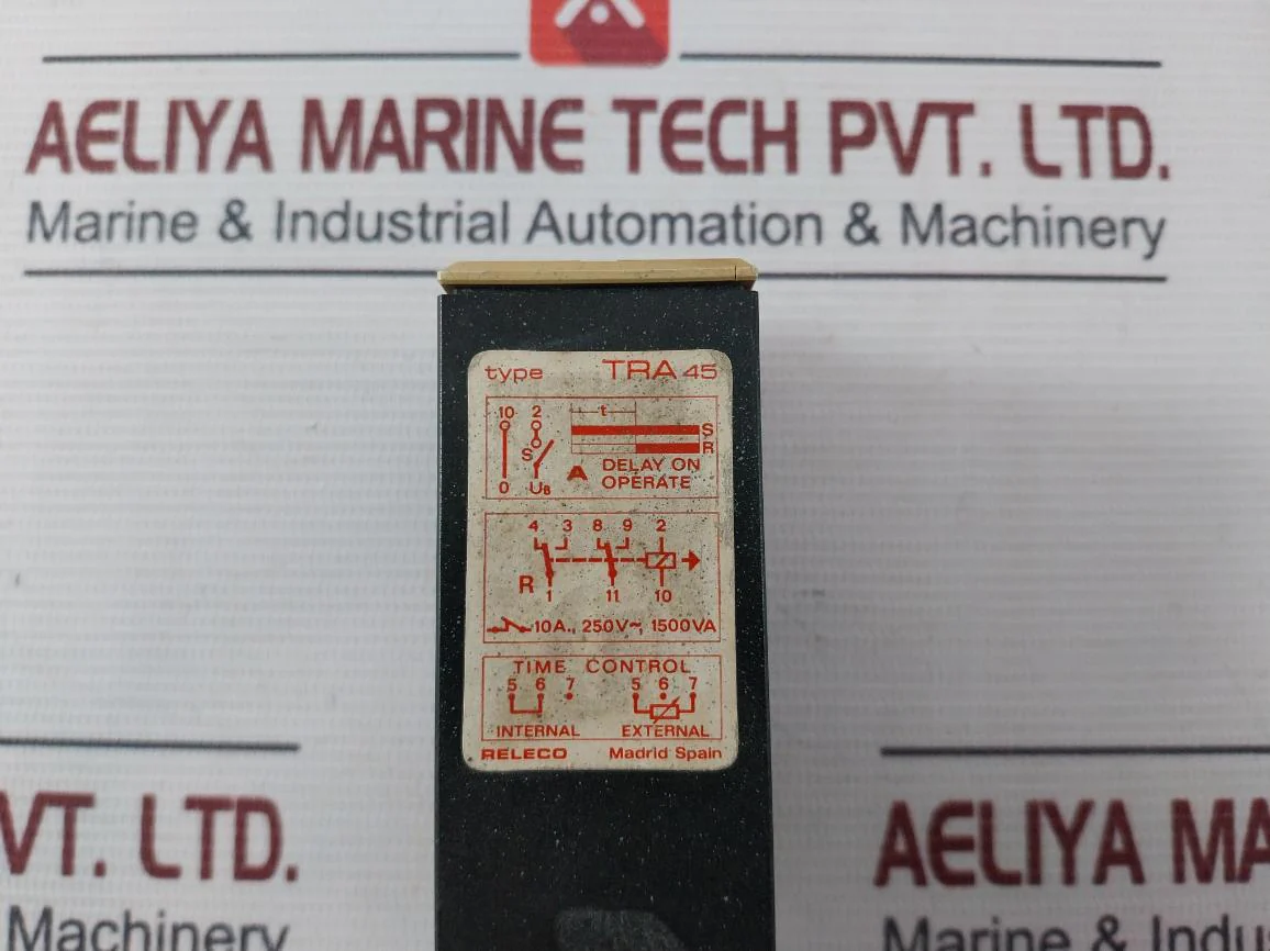 Timeco Tra 45 Time Delay Relay Module Seg. 6-60 - Image 8