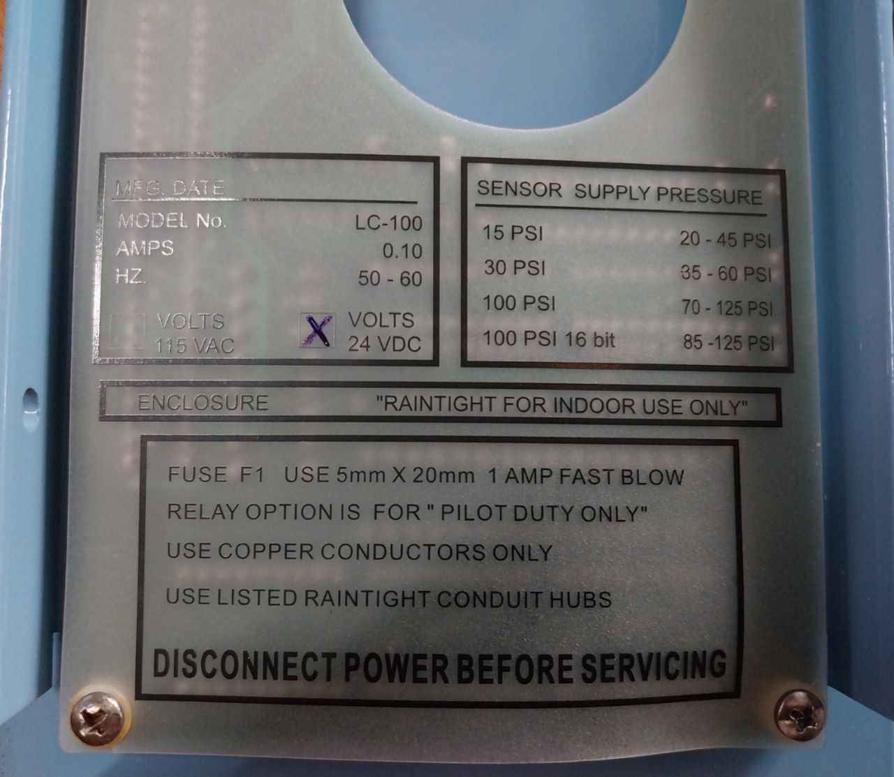 Tms Lc-100 Liquid Level Computer Levelcom 100 50-60Hz Lc100-a3 30Psi - Image 16