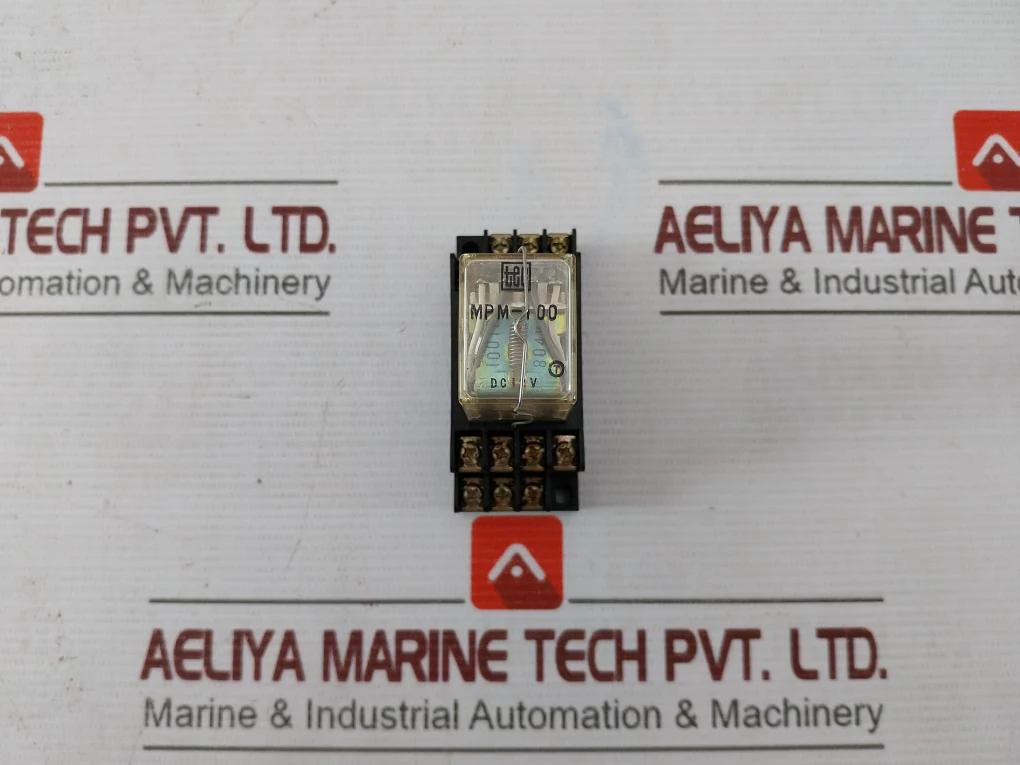 Tokyo Electric Mpm-100 General Purpose Relay With Base Dc12V - Image 5