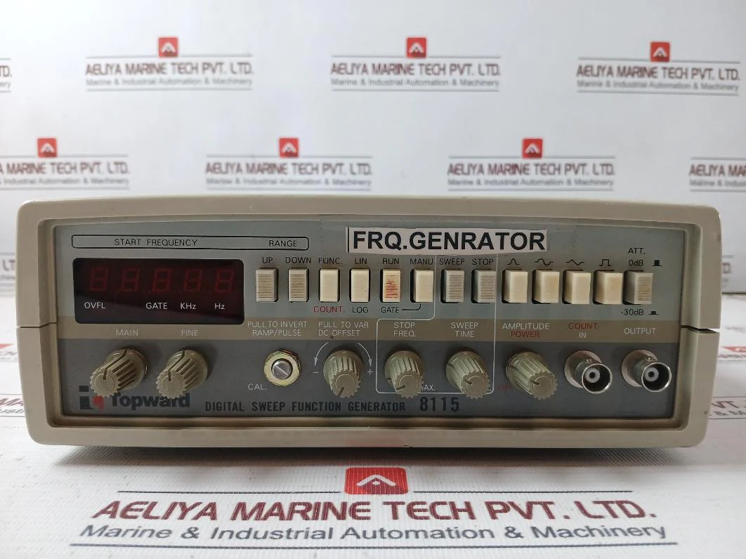 Topward 8115 Digital Sweep Function Generator Ame00035 18 Va Max 50-60Hz 0.3A - Image 4