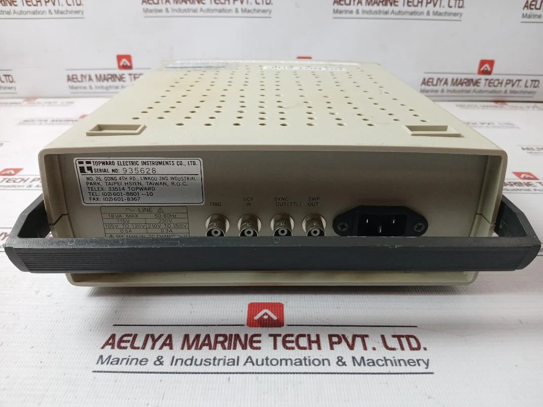 Topward 8115 Digital Sweep Function Generator Ame00035 18 Va Max 50-60Hz 0.3A - Image 7