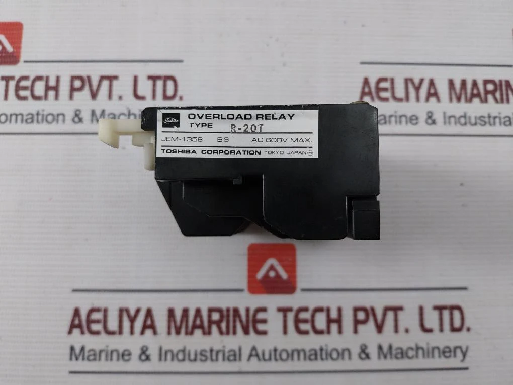 Toshiba R-20T Overload Relay 4.2A Ac440V-1A Jem-1356 Ac600V - Image 7