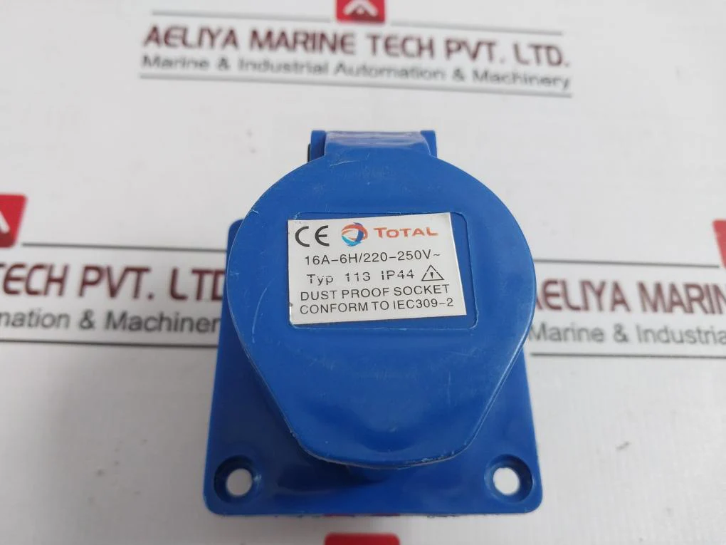 Total 113 Dust Proof Socket 16A 220-250V Ip44 Iec309-2 - Image 6