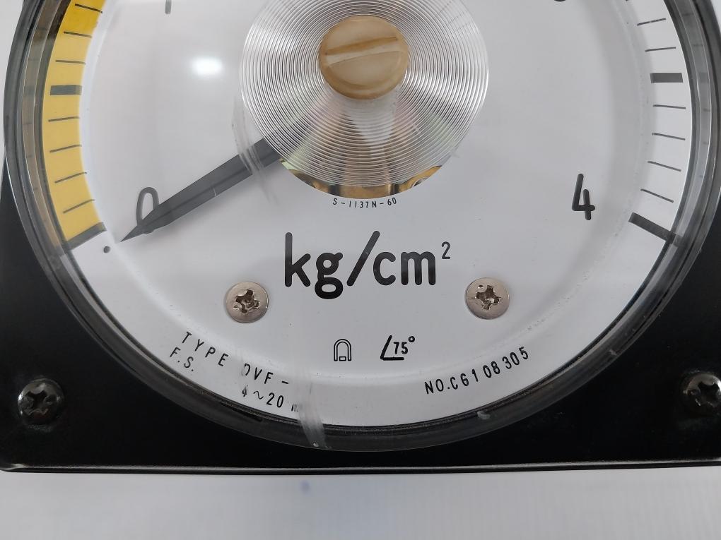 Toyo Keiki Dvf-11 Pressure Indicator 0-4 Kg/Cm2 S-1137N-60 1.5 Nh-214-2 4-20Ma - Image 7