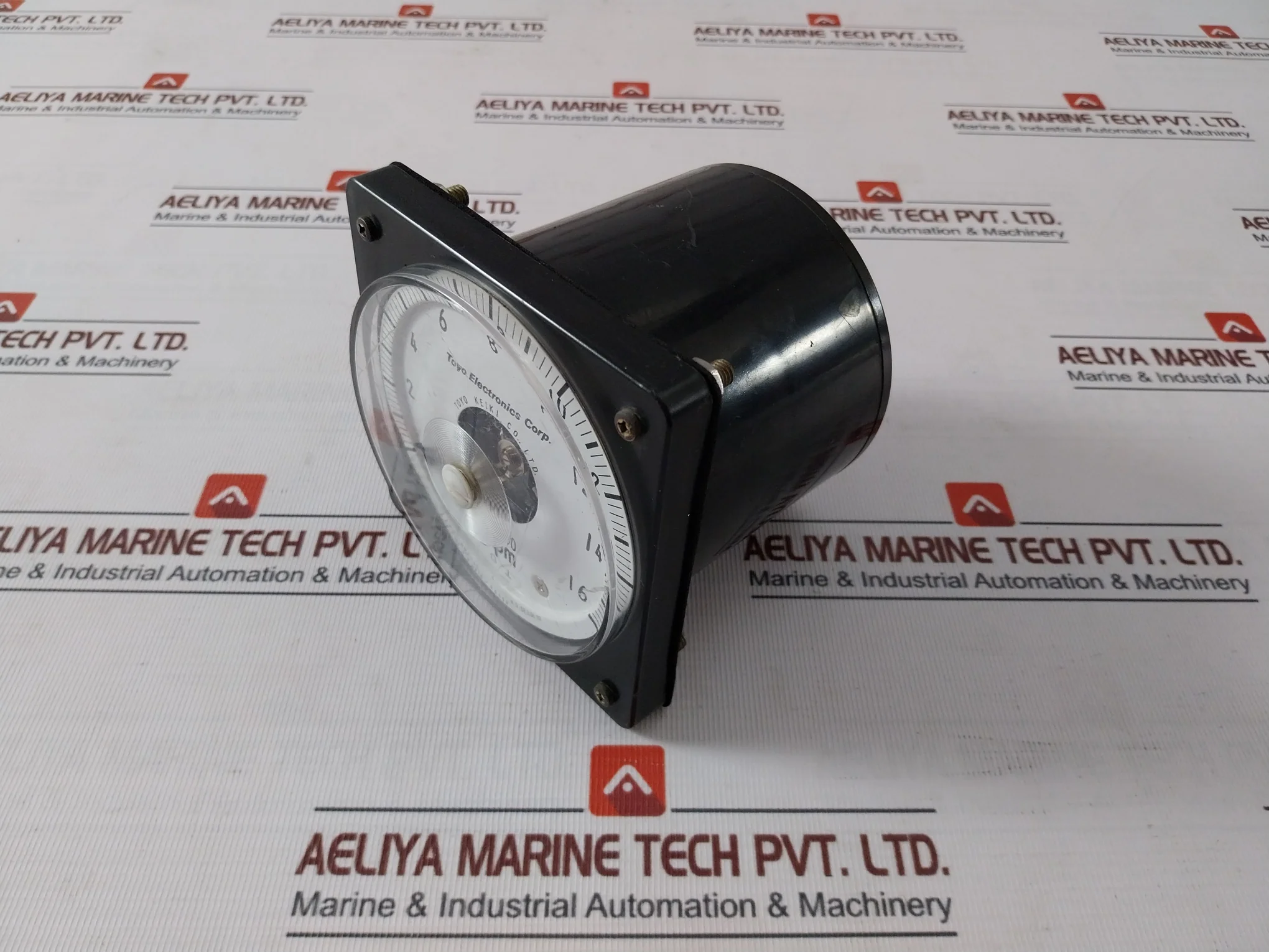 Toyo Keiki Dvf-11 Receiving Indicator Rpm Meter Jis C1102 0-16Rpm 500Ua 2000Ω - Image 4