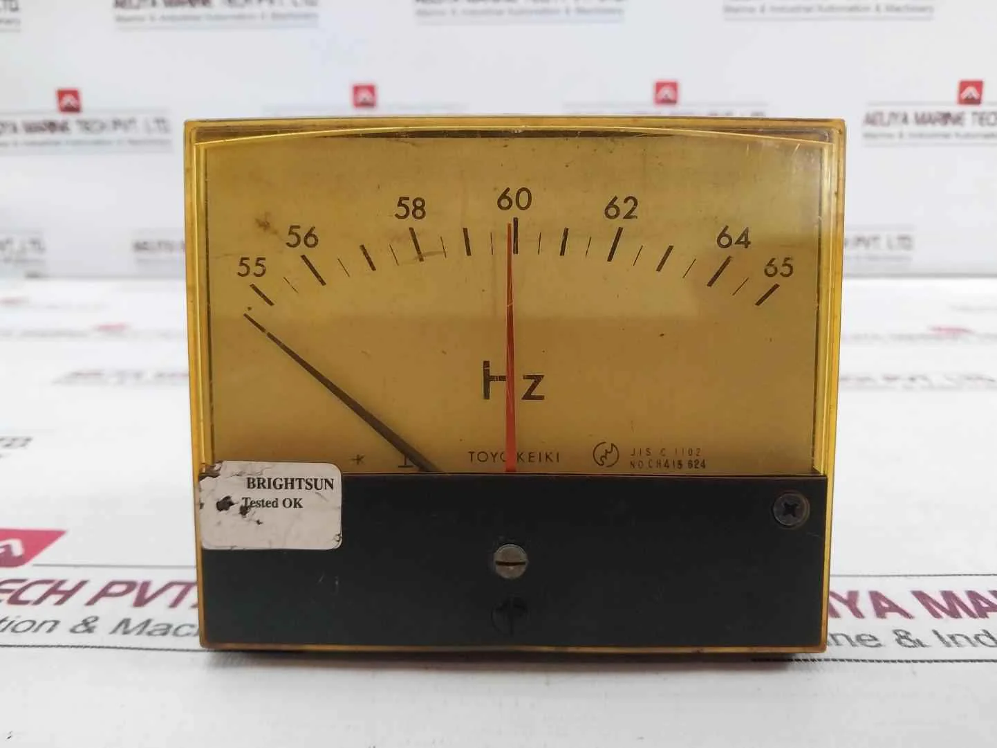 Toyo Keiki Fcf-12Nb Frequency Meter 115V - Image 2