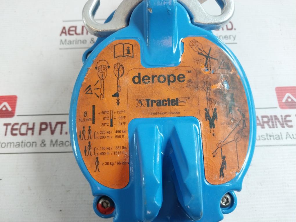 Tractel Group Derope Std 1201010 134985-ind01-03/2009 - Image 5