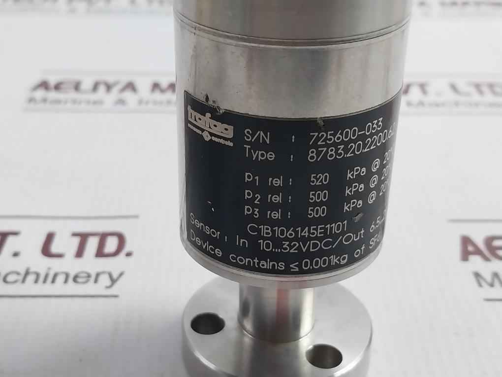 Trafag 8783.20.2200.62 Analog Density Sensor Module 10-32Vdc 500Kpa At 20°C - Image 10