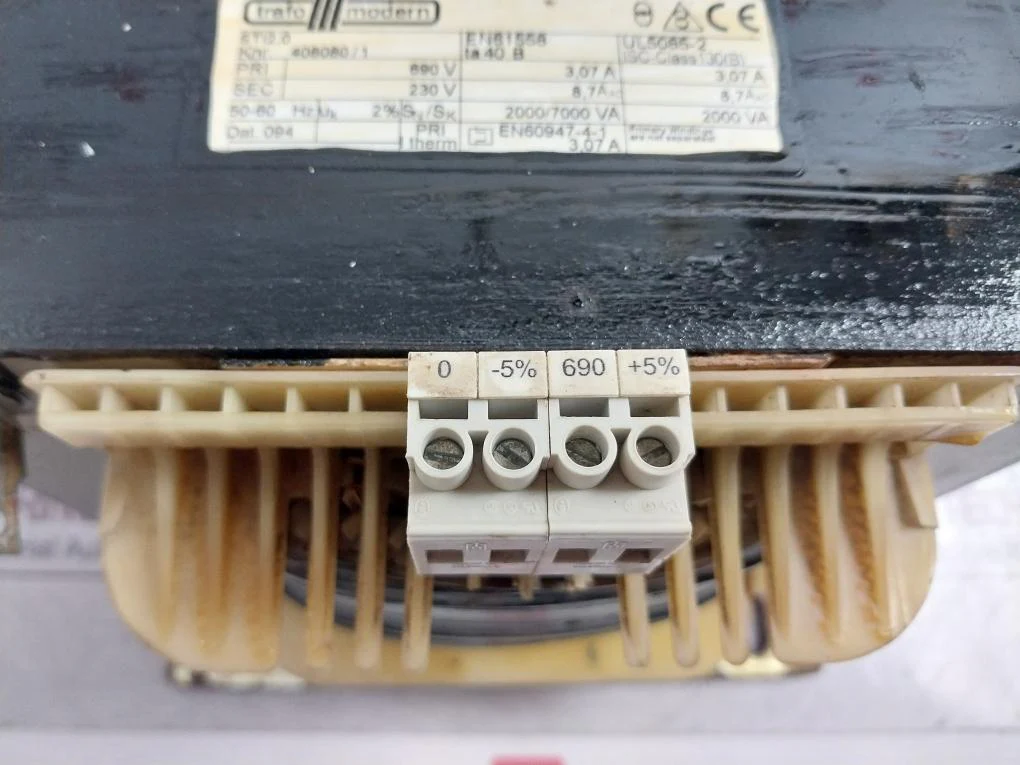 Trafo Modern Sti2,0 Control Transformer 230V 8 7Aac Ul5085-2 2000Va - Image 8