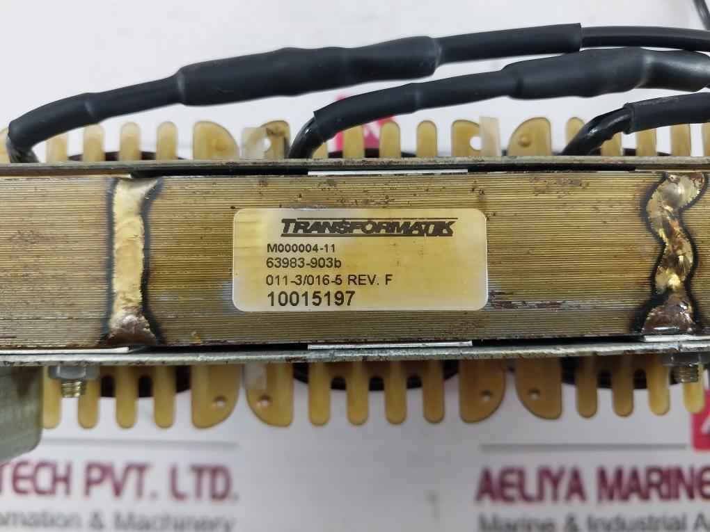 Transformatik M000004-11 Three Phase Line Choke Rev F 10015197 - Image 8