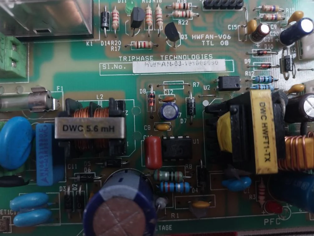 Triphase Technologies Hwfan-v06 Printed Circuit Board - Image 4