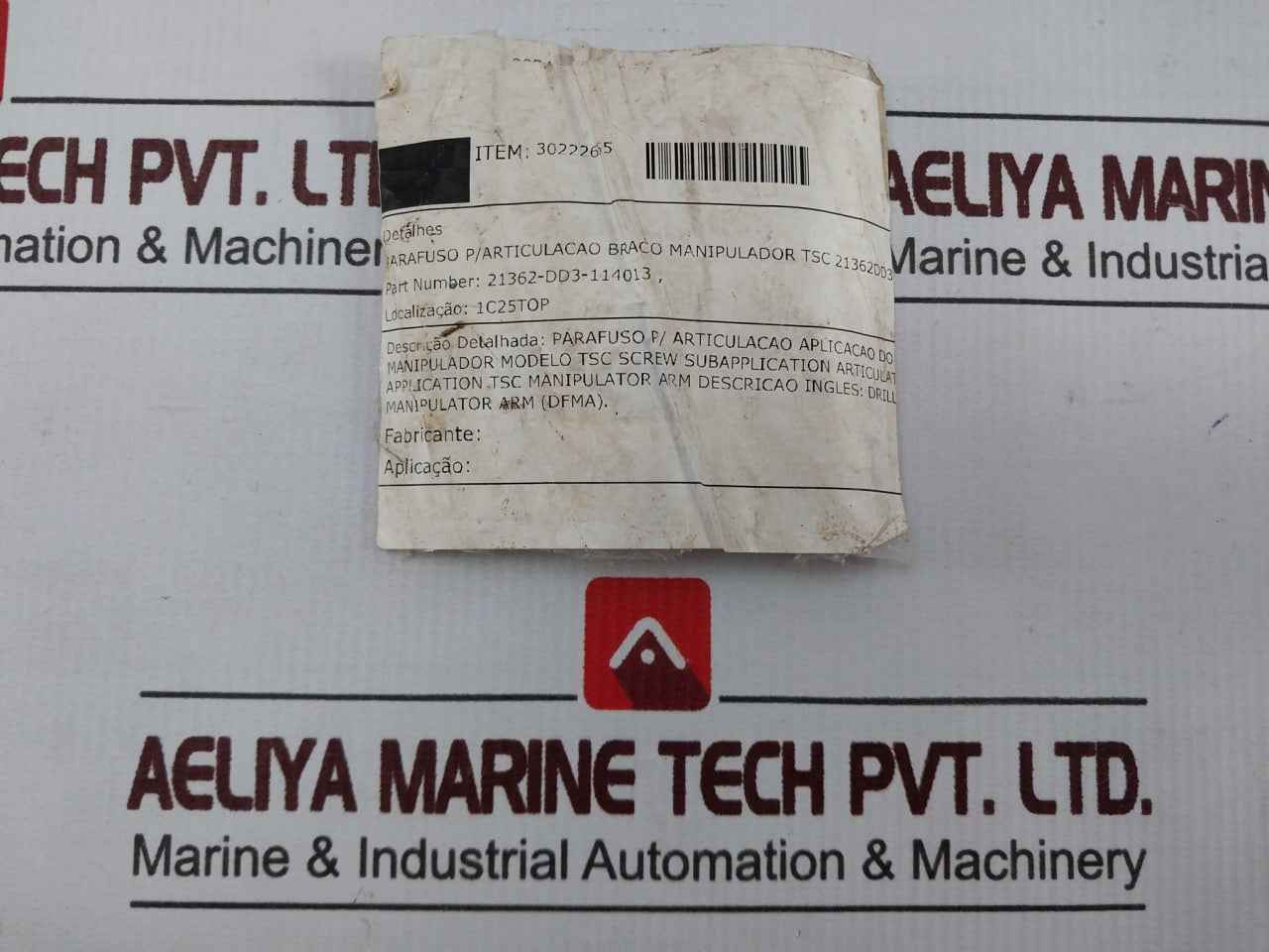 Tsc 21362-dd3-114013 Screw For Manipulator Arm Joint - Image 8