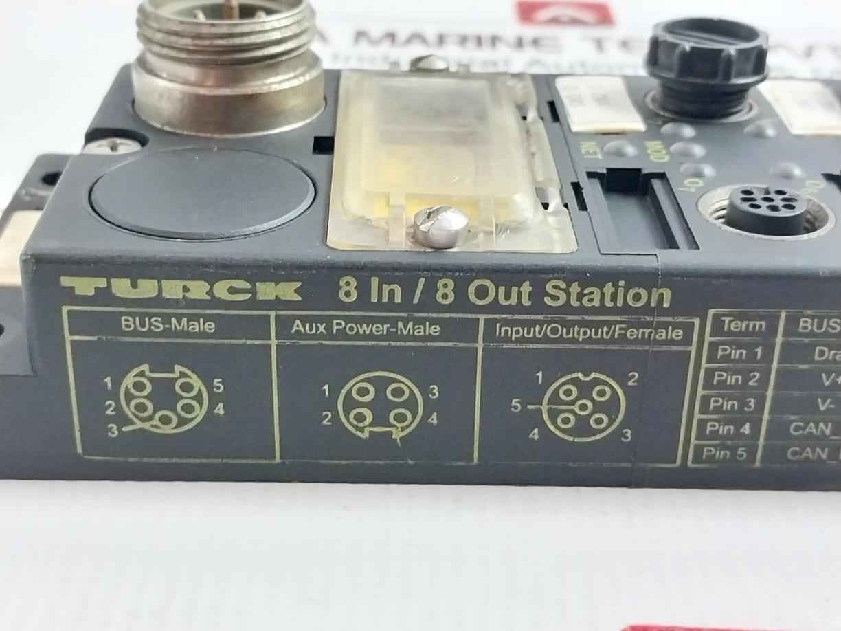 Turck Fdnp-s0808H-ww I/O Module 11-26 Vdc 100 Ma - Image 10