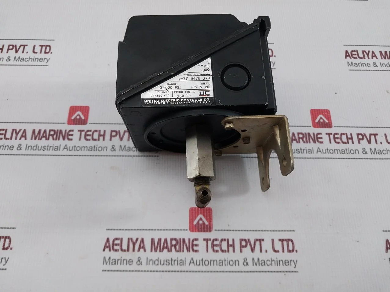 United Electric J300 Pressure Controller 0–200Psi 15Amp - Image 9