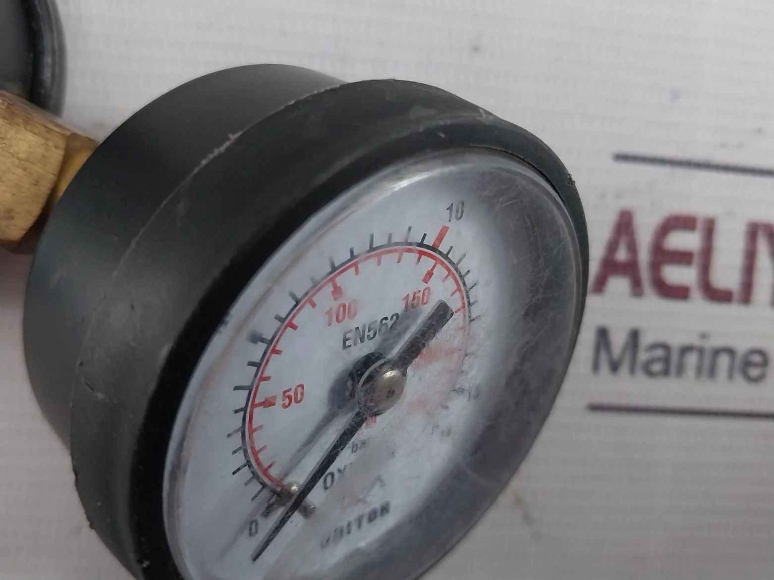 Unitor En562 Oxygen Safety Gauge 0-16 Bar 0-230 Lbf/In2 - Image 8