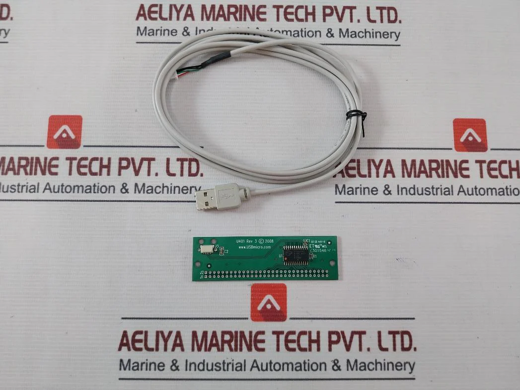 Usb Micro/Herwell U401 Usb Interface Pcb Board With Cable E301305 30V Rev: 3&nbsp; - Image 2