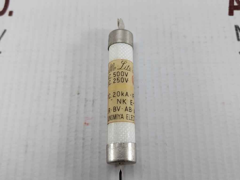 Lot Of 5X Utsunomiya Electric Nc1 Cartridge Fuse Ac-500V/Dc-250V - Image 5