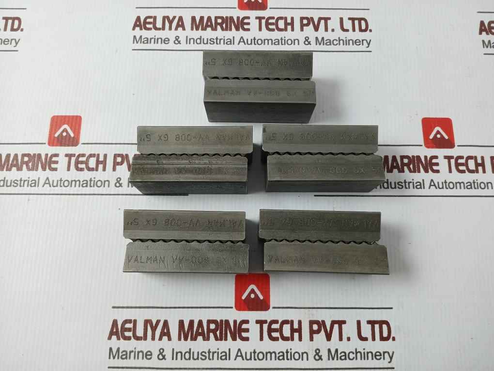 Valman Vv-008 Alloy Wedge Jaw Set Gx 5" 2169-54 - Image 2