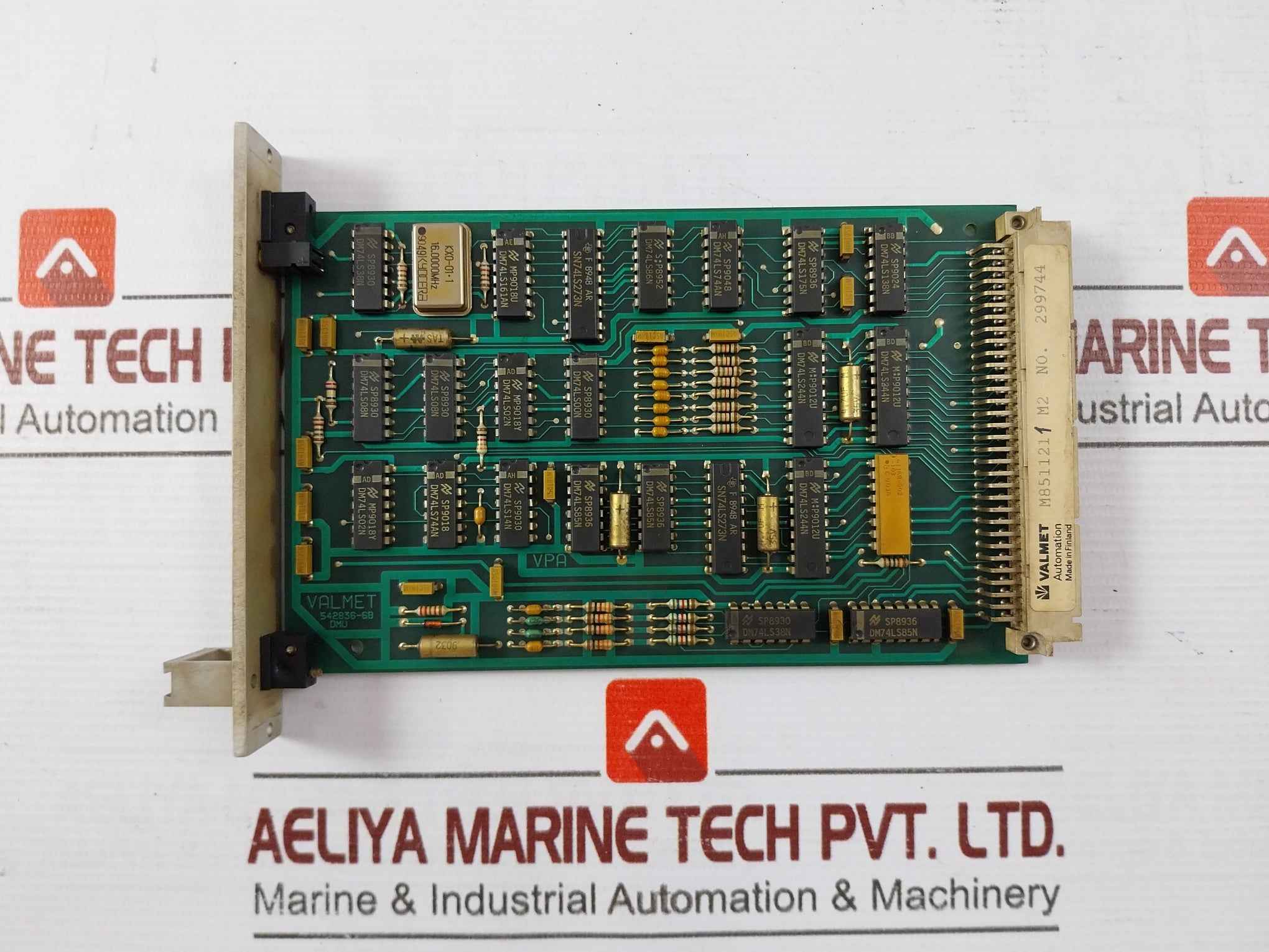 Valmet 542821-5A Cpu Scu Rack Module 542836-6A, Pud 10 B, M8510061 M2, Biu 8A - Image 3