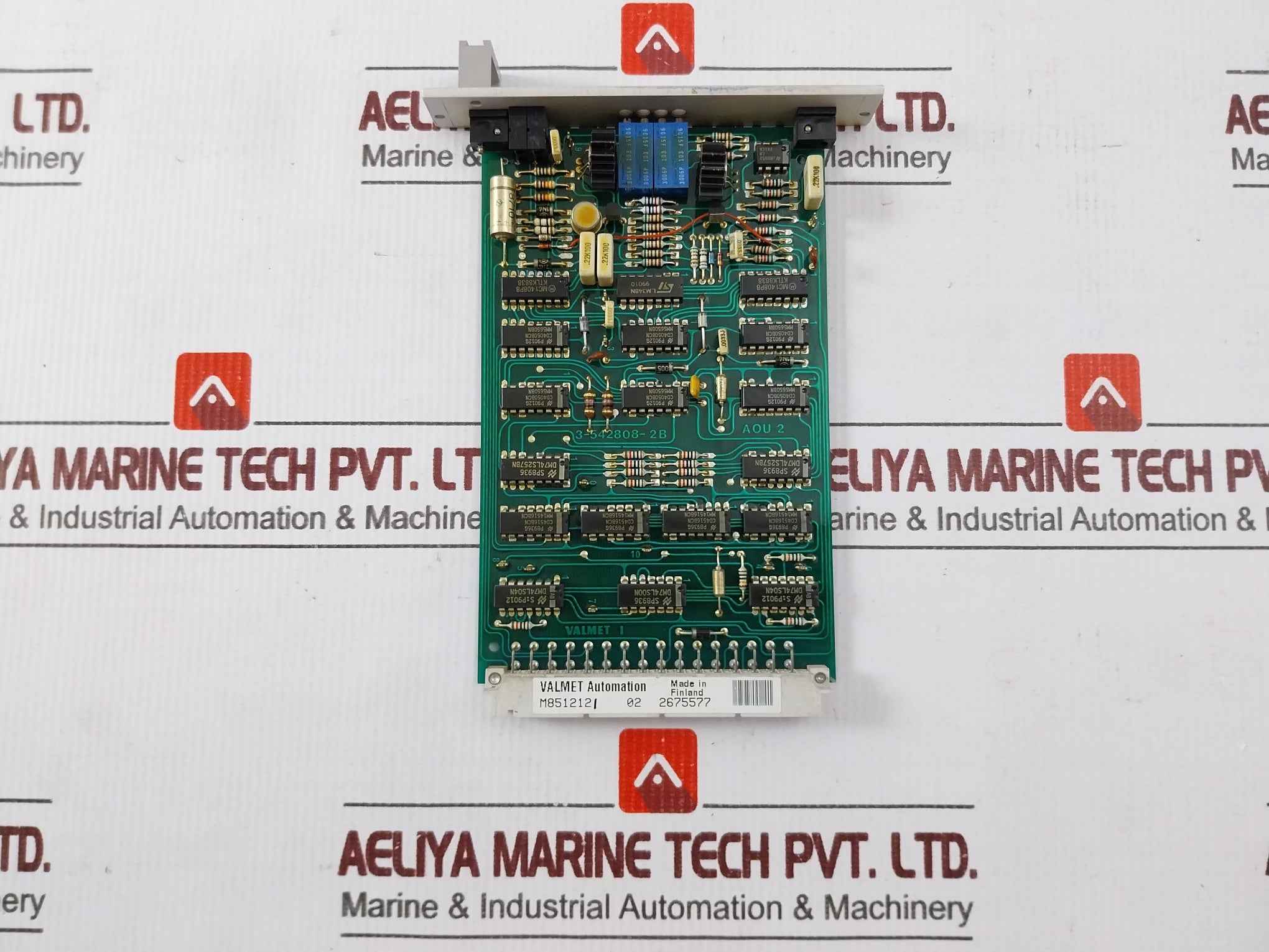 Valmet 542852-3A Cpu Scu Memu Dmu Aou Biu Rack Unit 94V-1 - Image 10