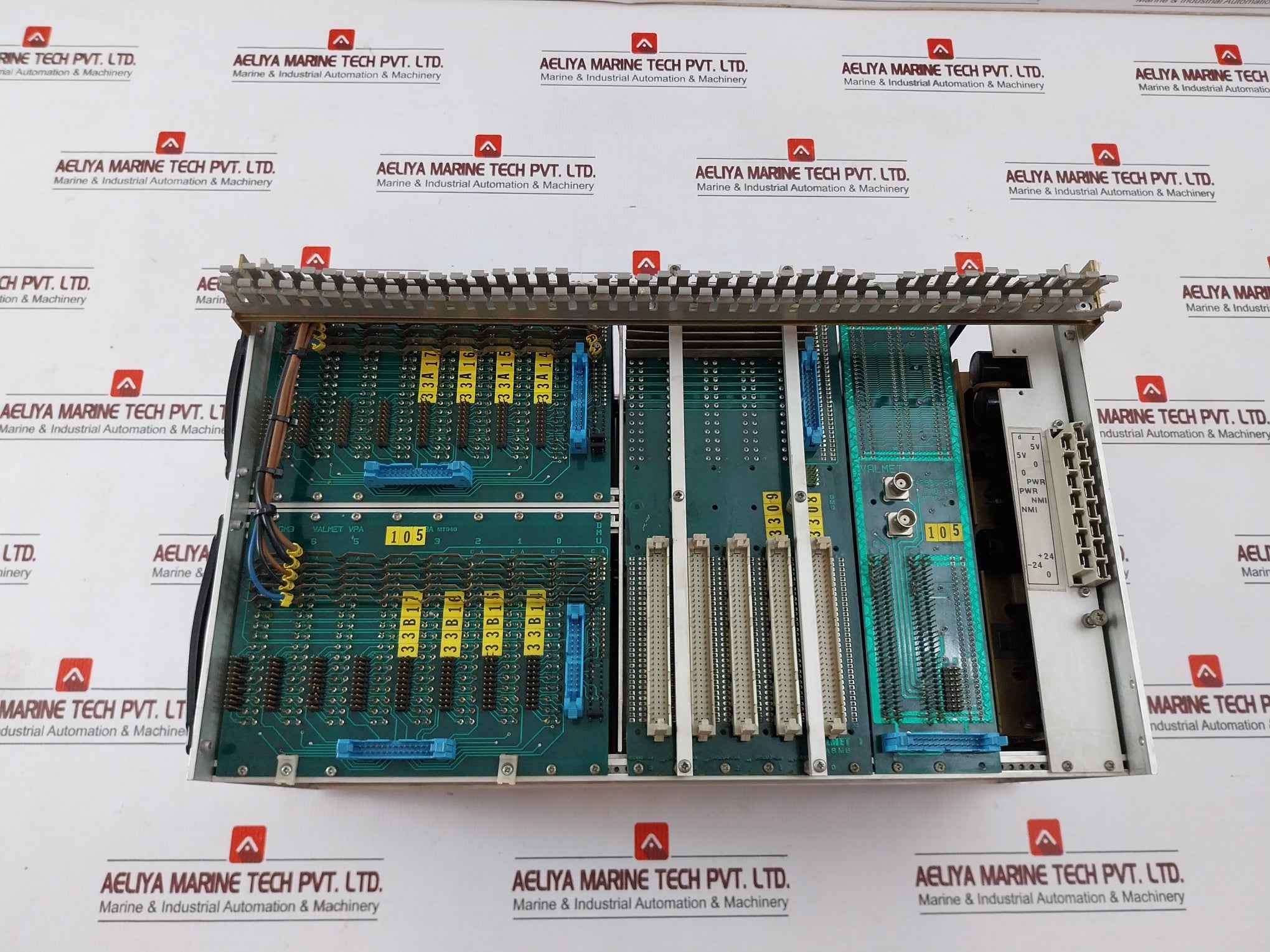 Valmet 542852-3A Cpu Scu Memu Dmu Aou Biu Rack Unit 94V-1 - Image 5