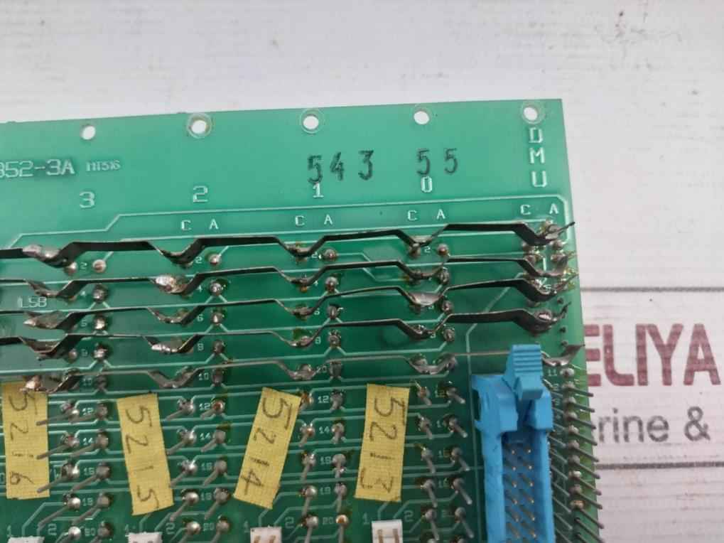 Valmet 542852-3B Dmu Backplane Pcb 542852-3A Mt516 - Image 5