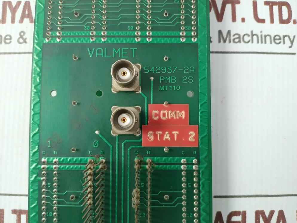 Valmet 542937-2A Backplane Board Unit Pmb 2S Mt110 542937-2B - Image 5