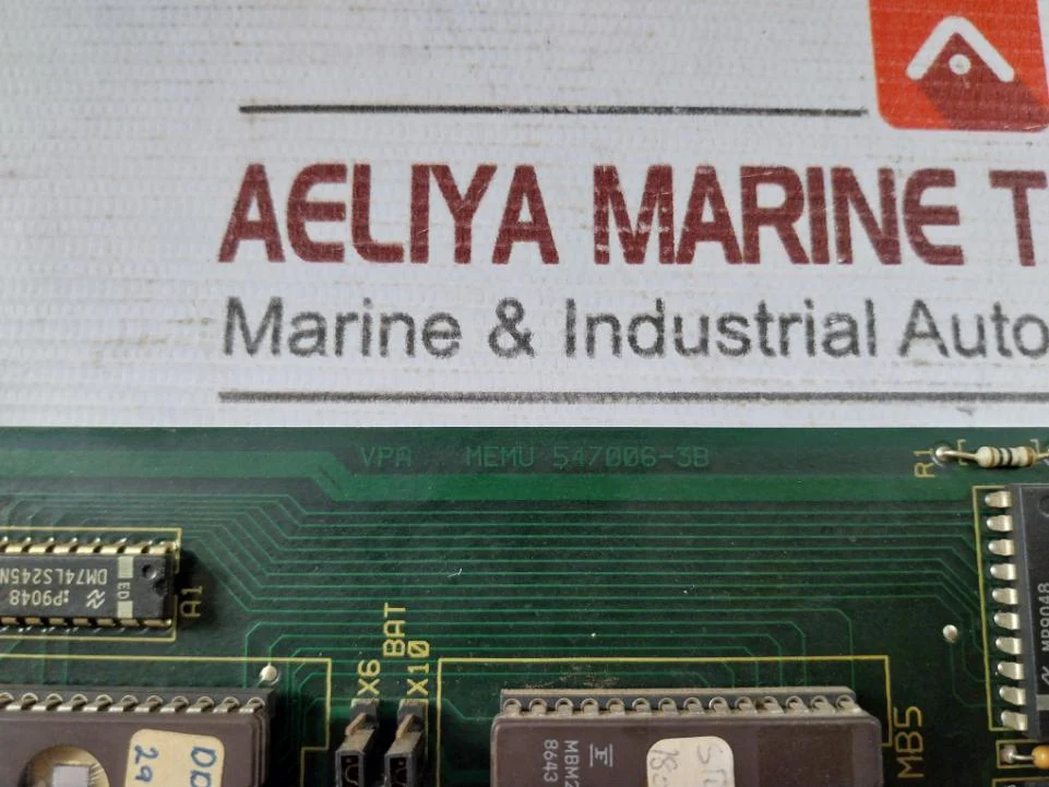 Valmet 547006-3A Memory Board M8510401 M1 547006-3B - Image 9
