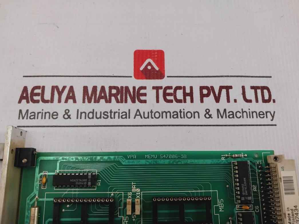 Valmet 547006-3B Memory Board 1,94V-0 Tdb M8510401 03 - Image 8