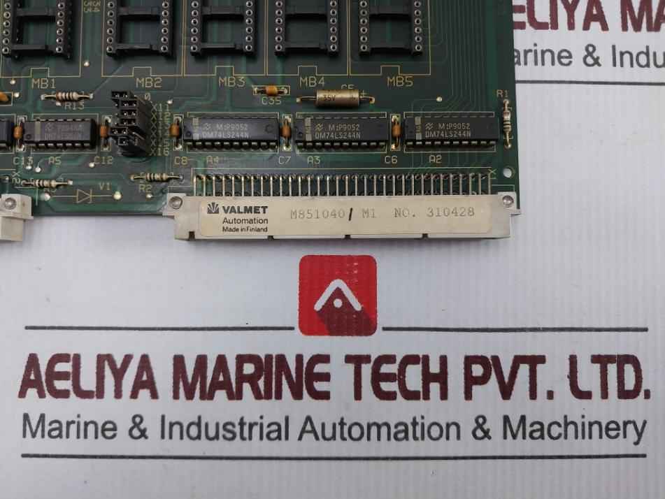 Valmet 547006-3B Memory Board 107 94V-1 M8510401 M1 - Image 6