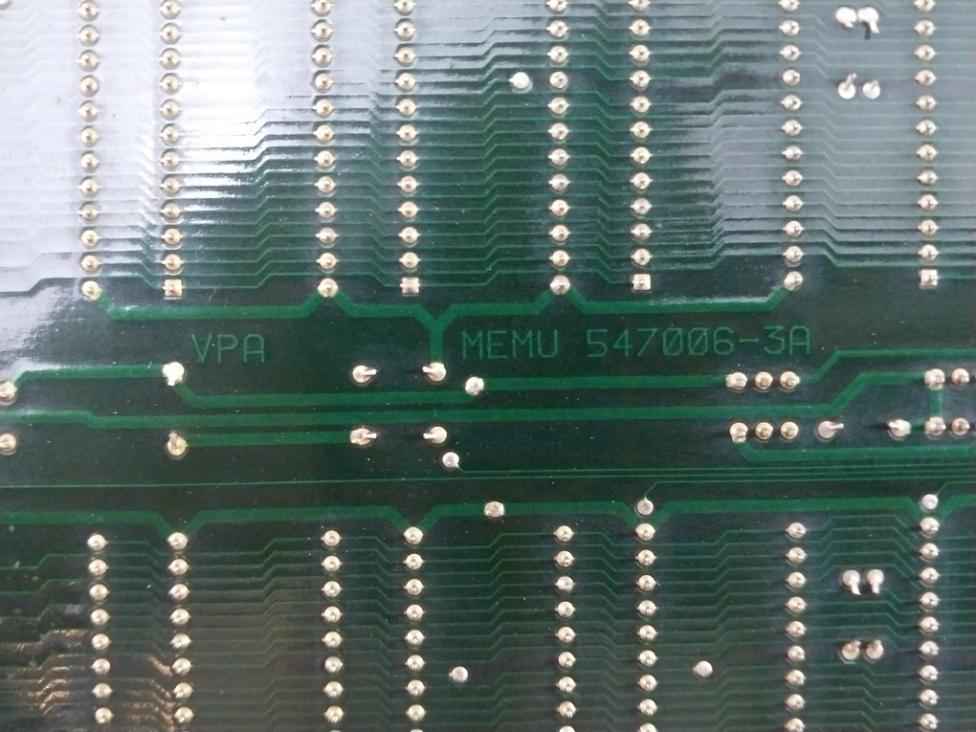 Valmet 547006-3B Memory Board Memu 107 94V-1 M8510401 M1 - Image 8
