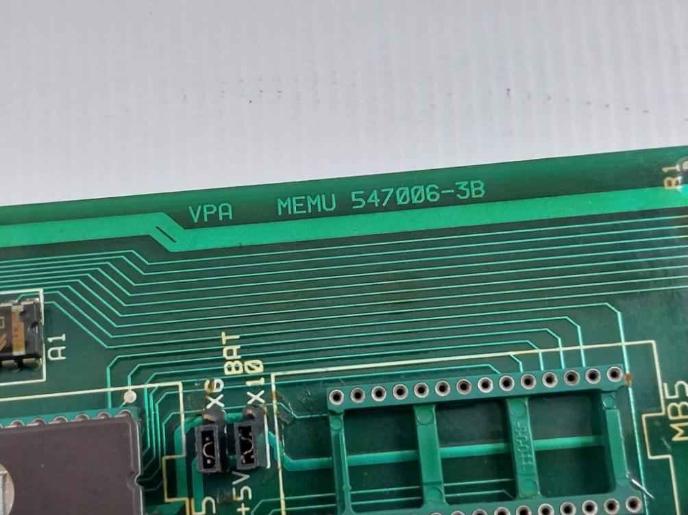 Valmet 547006-3b Memory Board Module M8510401 M1 - Image 6