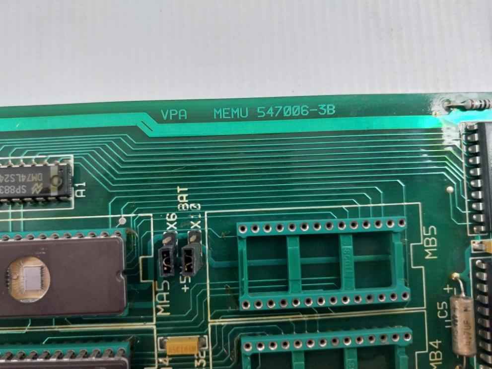 Valmet 547006-3b Memory Card Module 547006-3a M8510401 M1 - Image 6