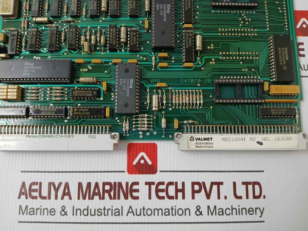 Valmet 547070-2B Cpu Printed Circuit Board Module M8510041 M2 - Image 6