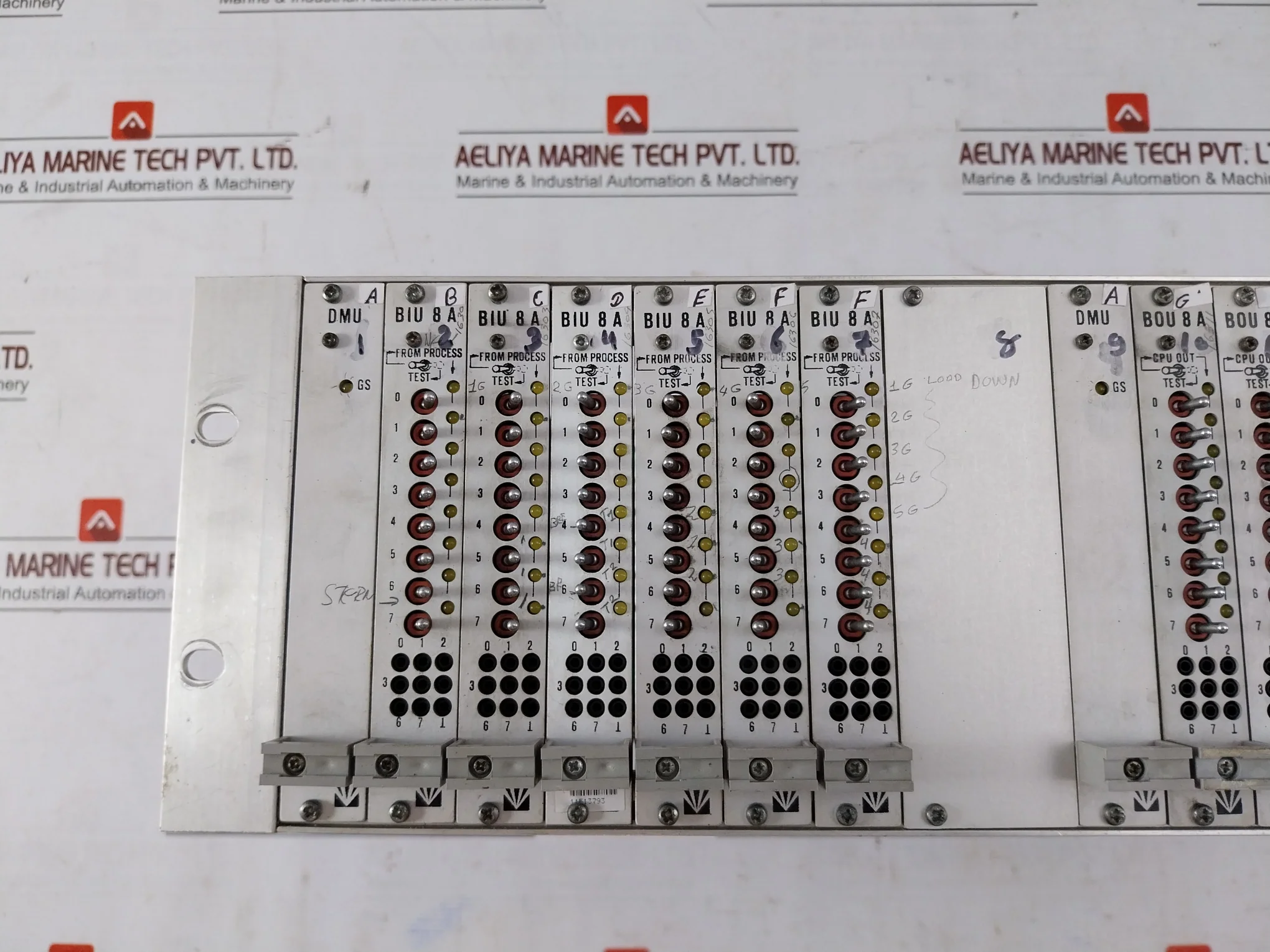 Valmet Automation 542852-3A Rack-mount Slot Cross Connect Panel 542836-6A - Image 10