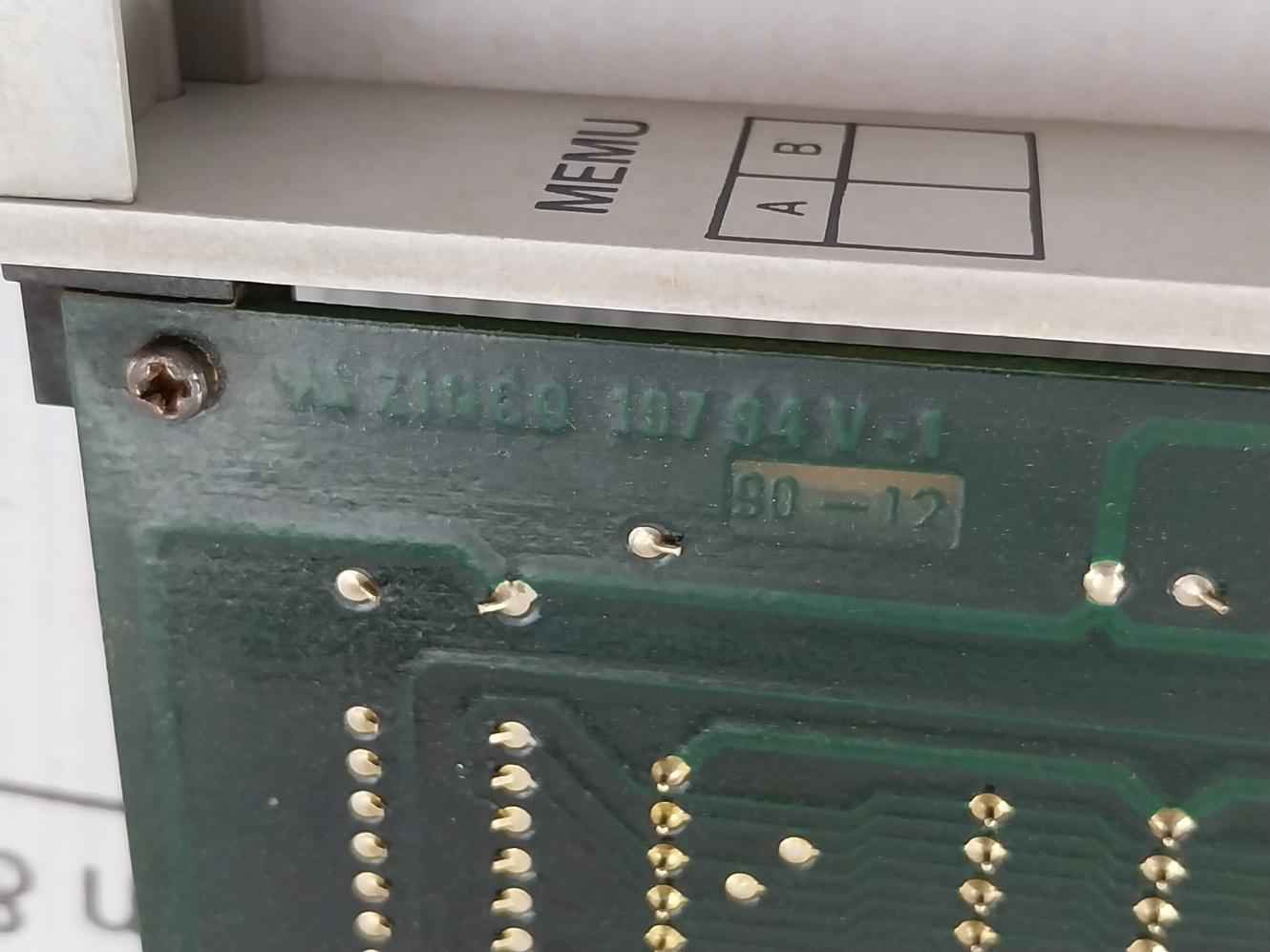 Valmet Automation 547006-3A Vpa Memu Module Memory Board M851040 - Image 8