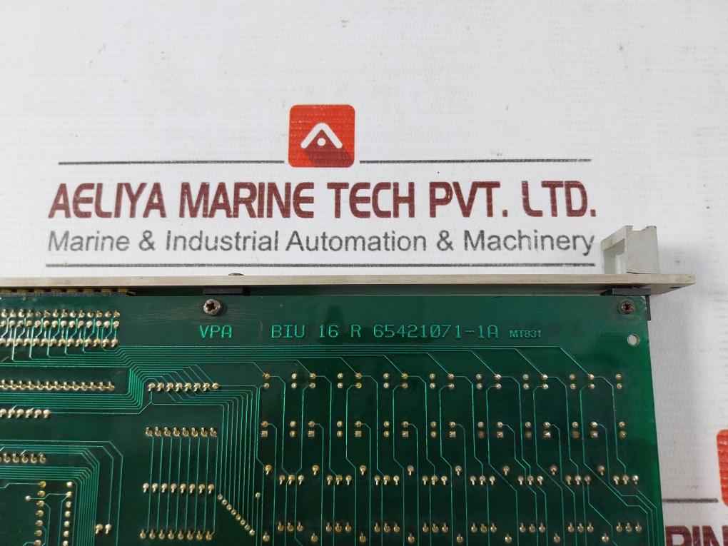 Valmet Automation Biu 16 R Binay Input Pc Board 65421071-1B Mt831 - Image 7
