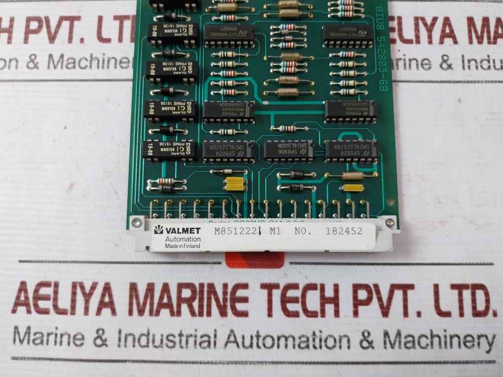 Valmet Automation Biu 8A Binary Input Pcb Module M851222 M1 Mt918 542803-6B - Image 4