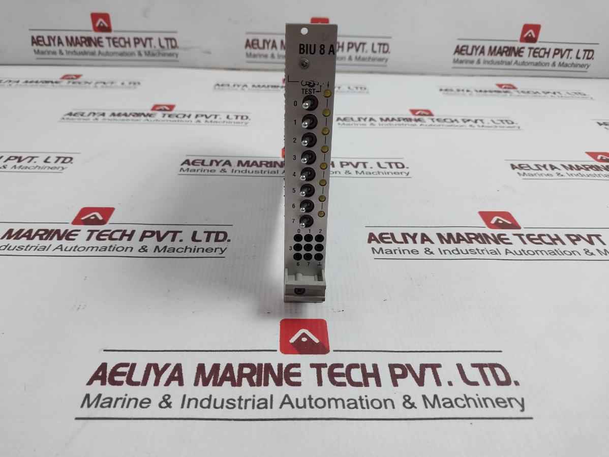 Valmet Automation Biu 8A Binary Input Unit Pcb 542803-6B T9605 M851222 07 - Image 2