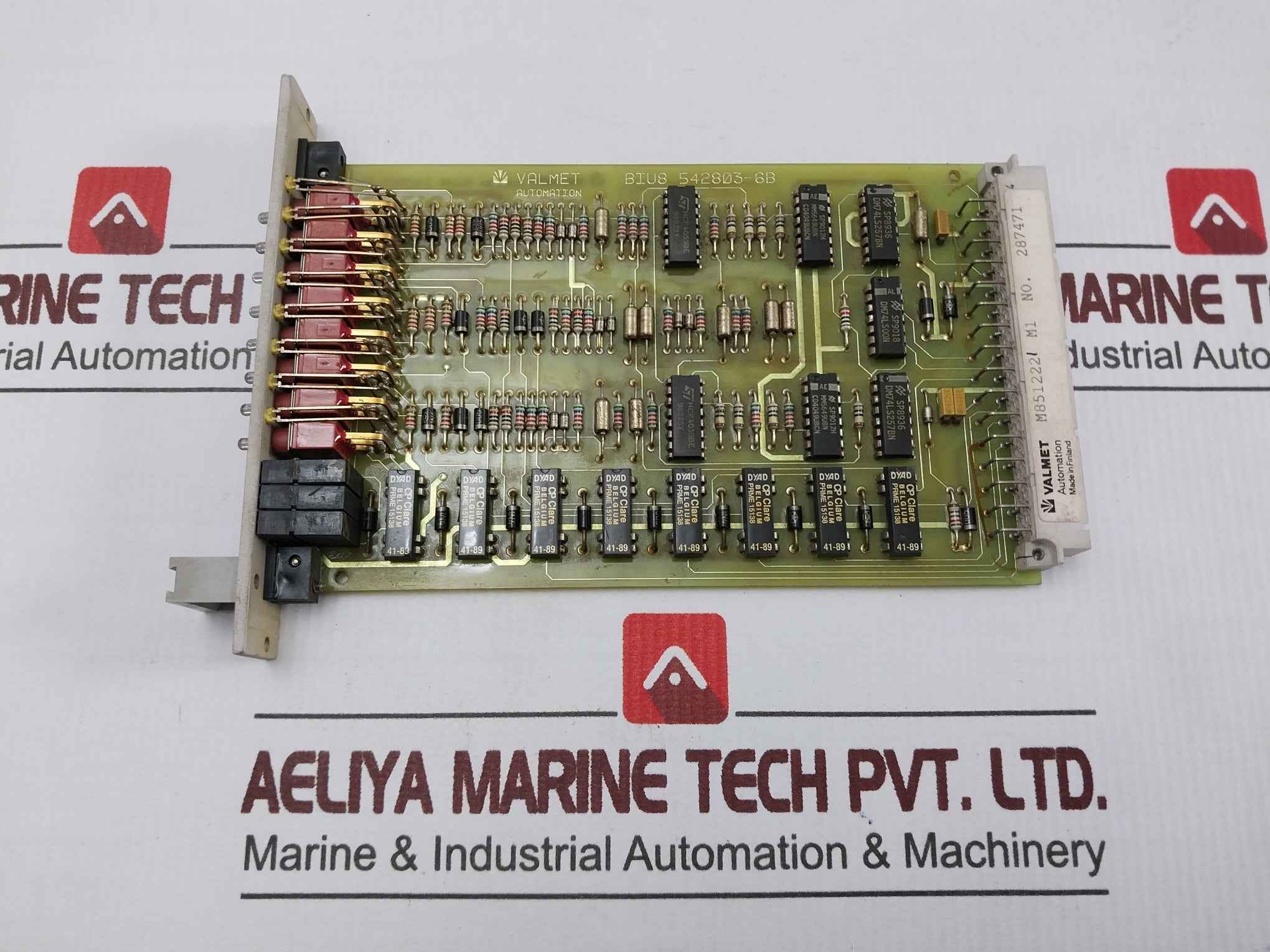 Valmet Automation Biu 8A Input Pcb Module 542803-6A Mt050 M851222 M1 - Image 2