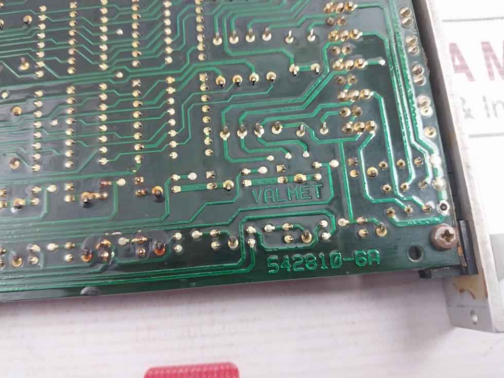Valmet Automation Bou 8A Binary Output Unit Pcb 542810-6A M8512311 M1 - Image 4