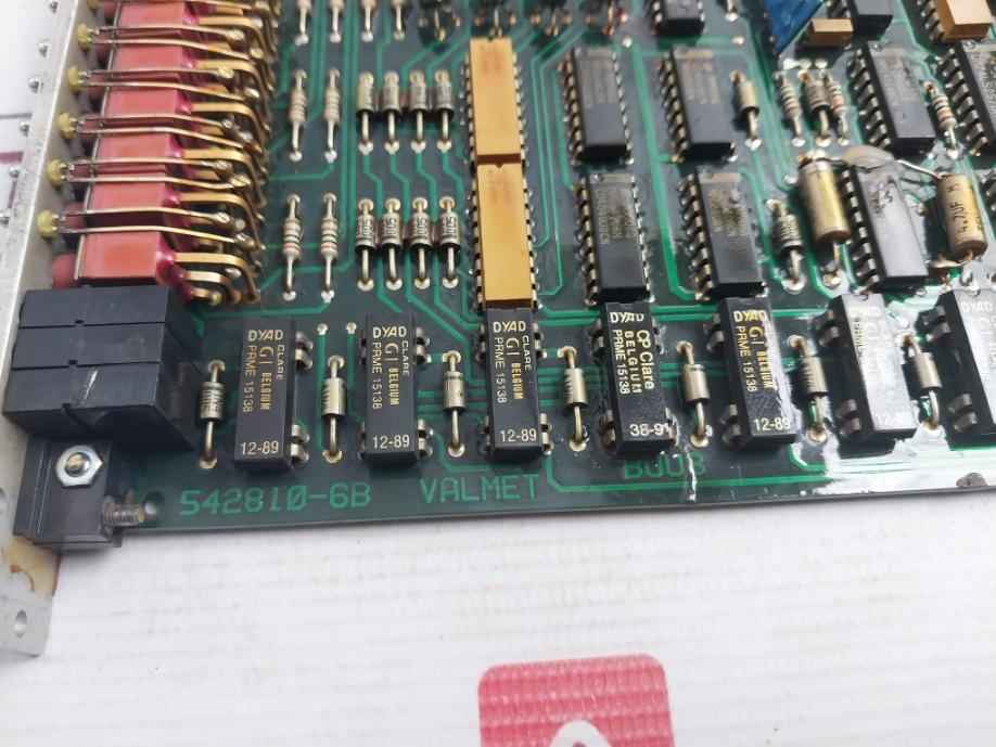Valmet Automation Bou 8A Binary Output Unit Pcb 542810-6A M8512311 M1 - Image 8