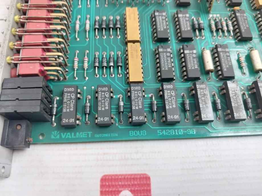 Valmet Automation Bou 8A Binary Output Unit Pcb M8512311 M1 542810-9A Mt140 - Image 7
