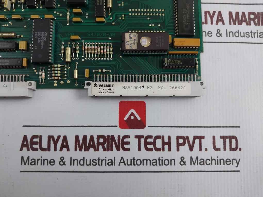 Valmet Automation M851004 M2 Pcb Cpu Module 547070-3A, 547070-3B - Image 8