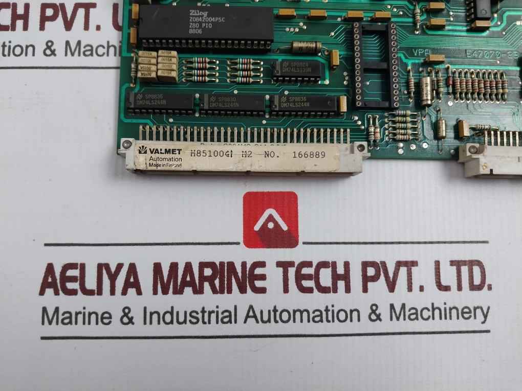Valmet Automation M851004 M2 Printed Circuit Board Cpu Module 547070-2A - Image 4