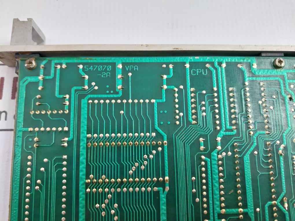 Valmet Automation M851004 M2 Printed Circuit Board Cpu Module 547070-2A - Image 7
