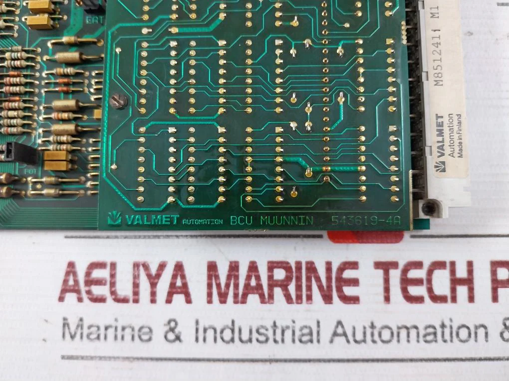Valmet Automation M851241 M1 Bcu Binary Input Pcb Module Mt938 543616-4B 543619- - Image 8